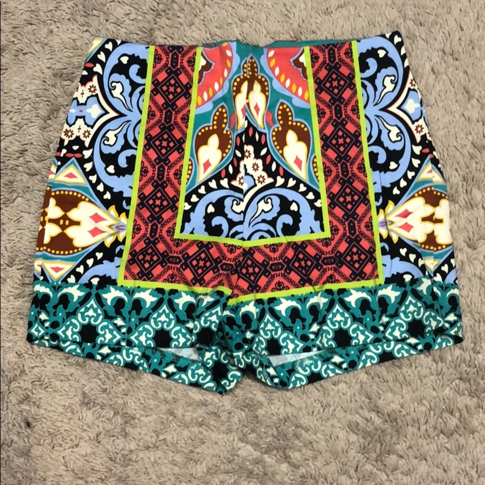 Colorful High Waisted Shorts